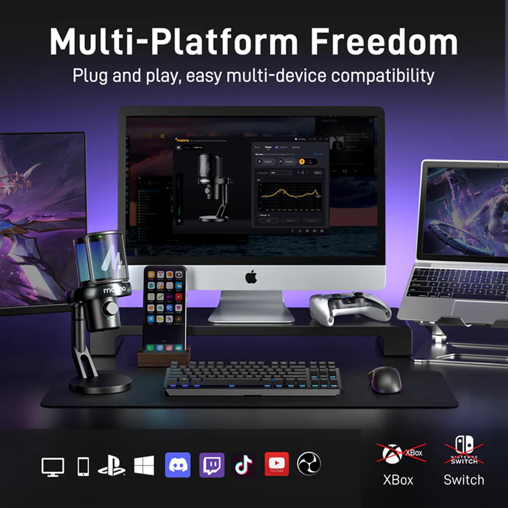 Maono DM40 Pro Gaming Microphone